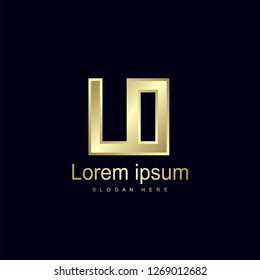 Initial Letter LO Logo Template Vector Design