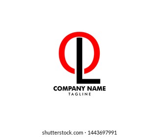 Initial Letter LO Logo Template Design