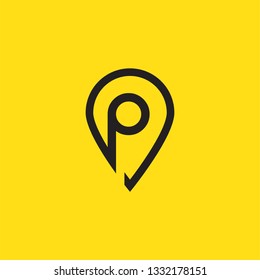Initial Letter Location Design Template Elements