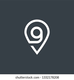 Initial Letter Location Design Template Elements