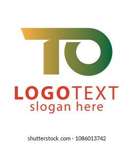 TO initial Letter Logo