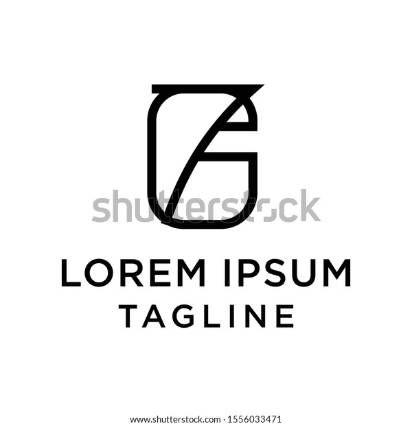 Initial Letter Logo 7g G7 Logo Stock Vector (Royalty Free) 1556033471 ...