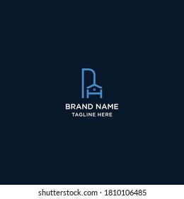 initial letter logo Abstract pa, ap, logo template
