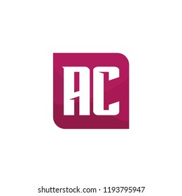 Initial Letter Logo AC Template Design