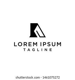 Initial Letter Logo AK, KA, Logo Template