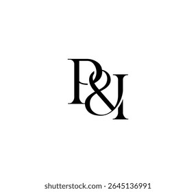 Logotipo inicial da letra. Símbolo de E Comercial. Design de logotipo. Simple Luxury Black Flat Vetor PI