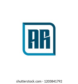 Initial Letter Logo AR Template Design