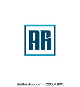 Initial Letter Logo AR Template Design