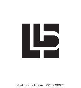 Initial letter logo B and L, BL LB monogram logo icon on white background, Exclusive and Elegant Modern B and L Letter Serif Font Logo Design, letter lb simple geometric line symbol logo vector