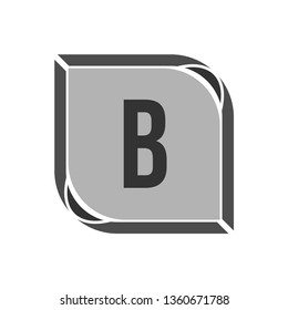 Initial Letter Logo B Template Vector Design