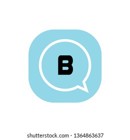 Initial Letter Logo B Template Vector Design