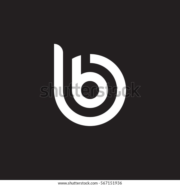 Initial Letter Logo Bb B Inside Stock Vector (Royalty Free) 567151936