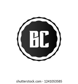 Initial Letter Logo BC Template Design