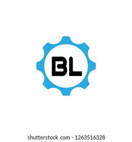 Initial Letter Logo BL Template Design
