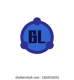 Initial Letter Logo BL Template Design
