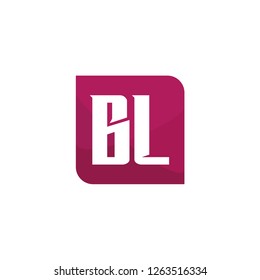 Initial Letter Logo BL Template Design