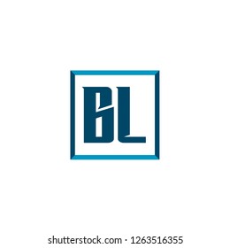 Initial Letter Logo BL Template Design