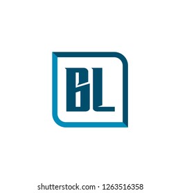 Initial Letter Logo BL Template Design