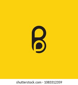 initial letter logo bp