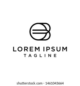 initial letter logo CB, BC, Logo Template