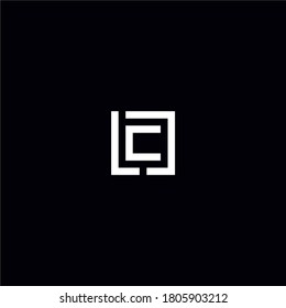 logotipo de letra inicial cb, bc, b dentro de c minúscula redondeada