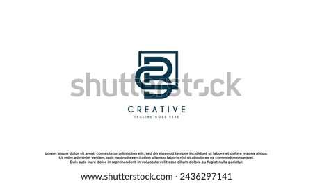 initial letter logo cb, bc, b inside c vector inspiration.