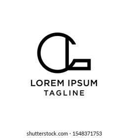 initial letter logo CL, LC logo template 