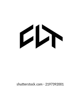 initial letter logo CLT logo template
