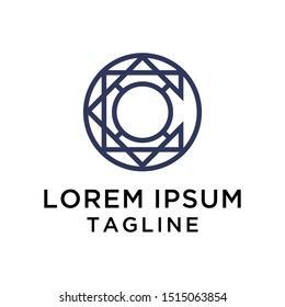 Initiallogo-Logo-Vorlage