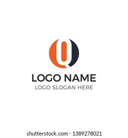 Initial letter logo concept with negative space logo style. 100% Full Vector, EPS 10, CMYK. Thanks for download :).