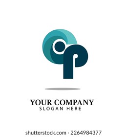 	
initial letter logo CP, PC, template logo design vector in white backgrround
  
