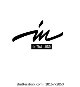 Initial IN Letter Logo With Creative Modern Business Typography Vector Template. Creative Letter IN Logo Vector.