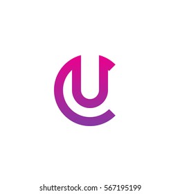 Cu Letter Logo Hd Stock Images Shutterstock