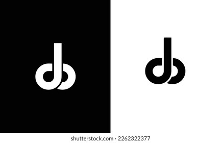 plantilla de logotipo de base de datos de logotipo de letra inicial