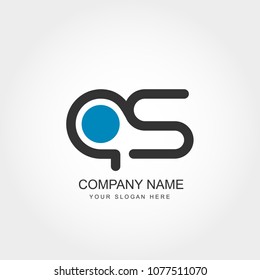 Initial Letter AS Logo Design