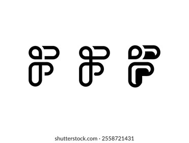 IF Initial Letter Logo Design