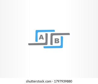 Diseño del logotipo de la letra inicial