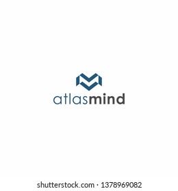 AM initial Letter Logo Design Inspiration