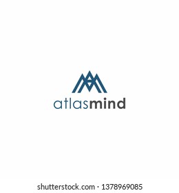 AM initial Letter Logo Design Inspiration