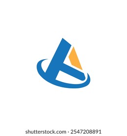 initial at letter logo design, initial ta letter logo design vector template, ta logo vector for business, at icon design for any business, 