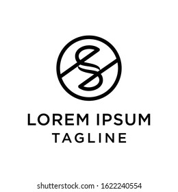 Initial Letter SO Logo Design Template