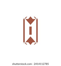 Initial Letter I Logo Design Template