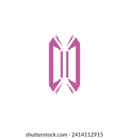 Plantilla de diseño de logotipo de carta inicial I