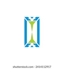 Vorlage für das Design des Logos im Anfangsbuchstaben I