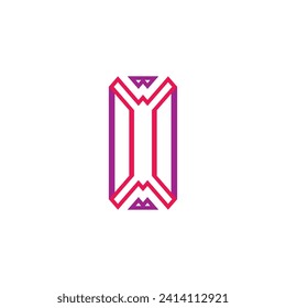 Initial Letter I Logo Design Template