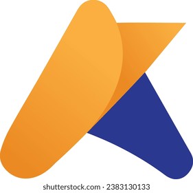 initial A letter logo design vector template