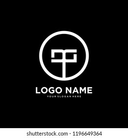 initial letter logo DG, logo template
