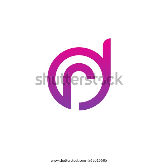 先頭の文字のロゴdr Rd R Dの中に丸みを帯びた小文字のピンク色の背景 のベクター画像素材 ロイヤリティフリー