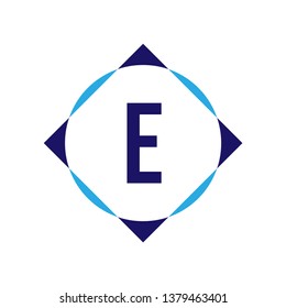 Initial Letter Logo E Template Vector Design