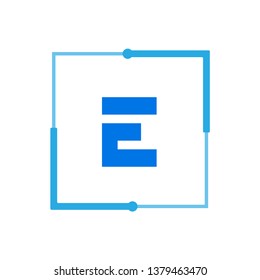 Initial Letter Logo E Template Vector Design